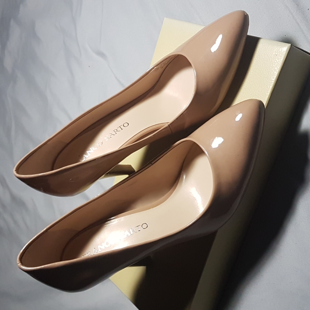 Franco Sarto close toe high heel